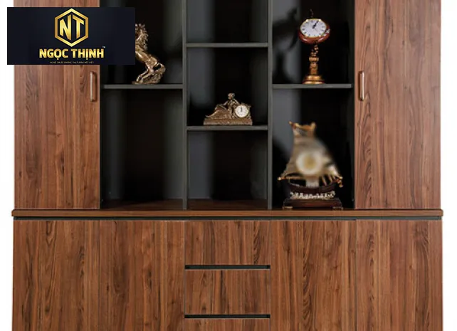 Tủ Tài Liệu Gỗ Tự Nhiên LUXT2020V3 - LUXT2420V3